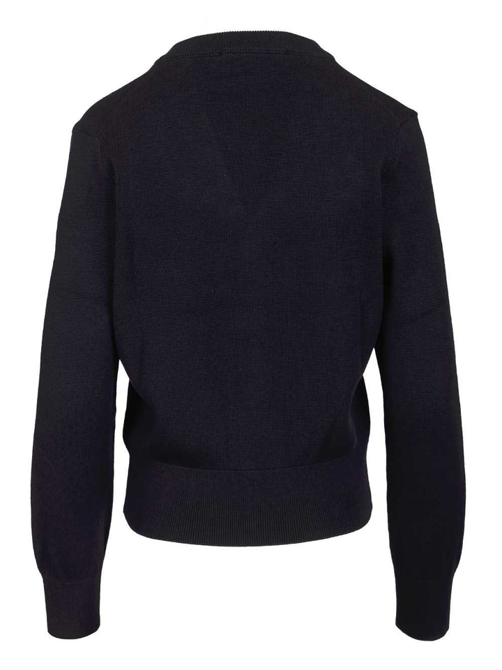 Ami Ami De Cœur Cardigan Knitwear - Blu | ba62b5411aa49fd29155819a3722dc0edd0fcfda