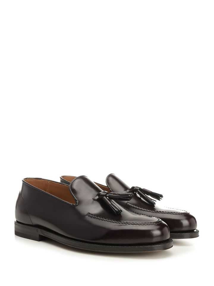 Al Duca D'Aosta 1902 Shiny Leather Moccasin Mocassini - Bordeaux | 1b6cd3da298ab961a73f975570afca274b548ce2