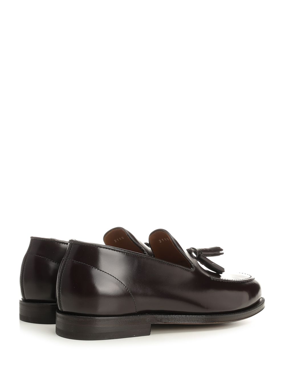 Al Duca D'Aosta 1902 Shiny Leather Moccasin Mocassini - Bordeaux | 98a96b25ce2a351592cf0c1113f969176402ed05
