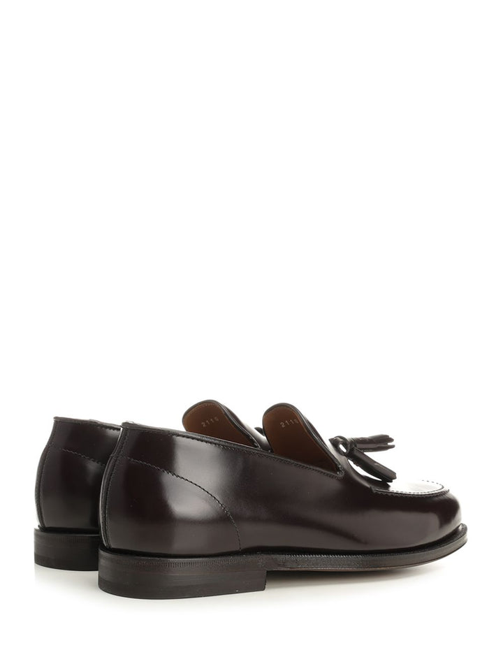 Al Duca D'Aosta 1902 Shiny Leather Moccasin Mocassini - Bordeaux | 98a96b25ce2a351592cf0c1113f969176402ed05