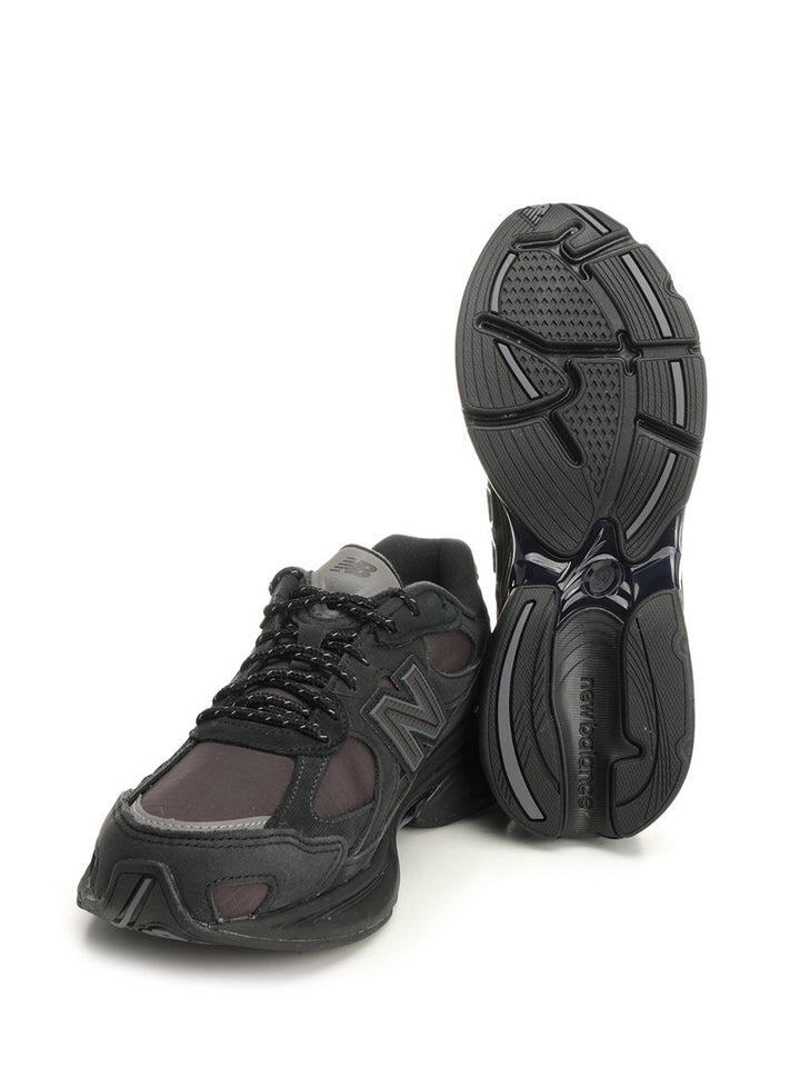 New Balance 2010 Suede And Mesh Sneakers - Nero | 6882d461a8e4bb7dfdbc6ee2c78b65d7a9955cd0
