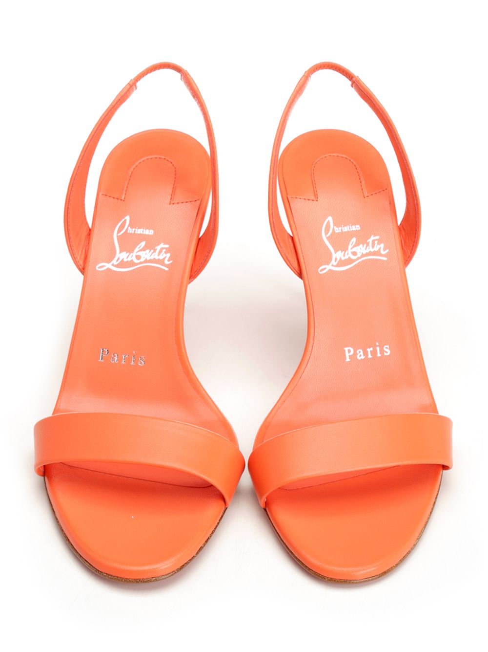 Christian Louboutin O Marylin Slingback Sandali - Arancione | 3df73f7fafc0c64319353f15927affcaa49713fd