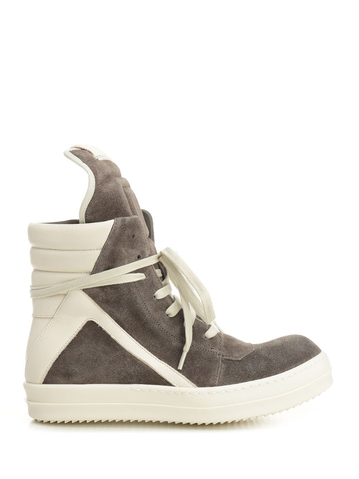 Rick Owens Geobasket Suede Sneaker Sneakers - Marrone | 229091b969a1f471e6e9cc9a31232eb8c0f77806