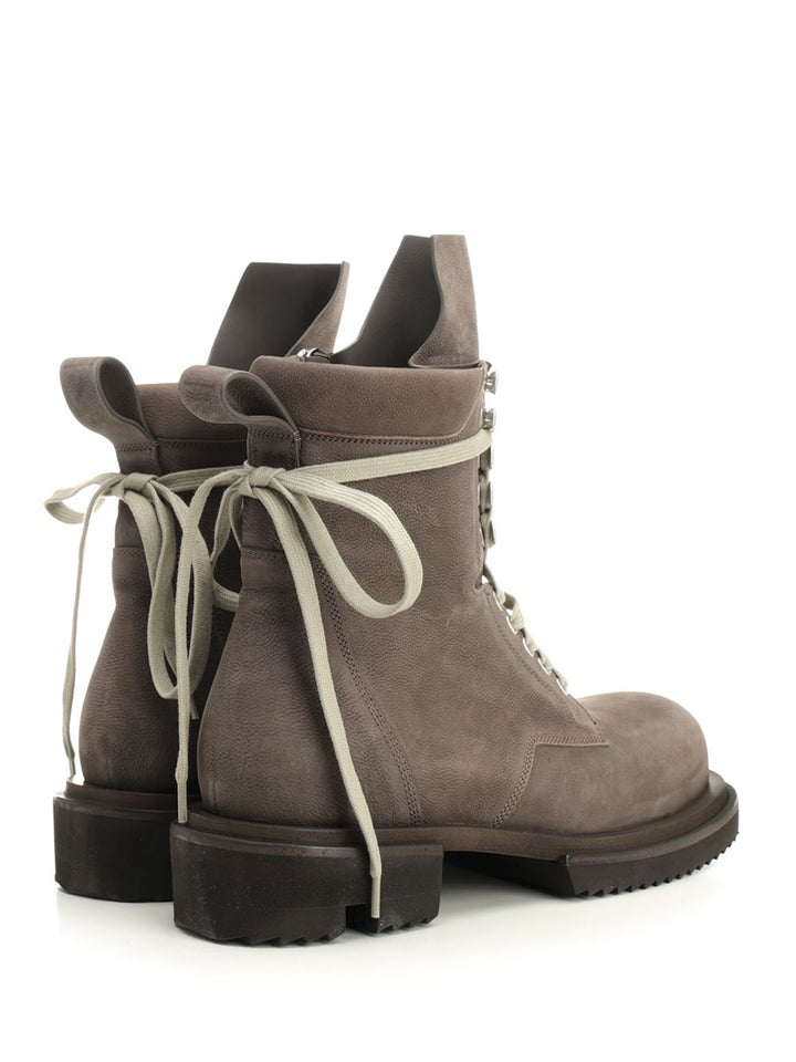 Rick Owens Low Army Gabe Ankle Boots - Marrone | e6fc0f20841b12e0fa3f2df112473bb094160e32
