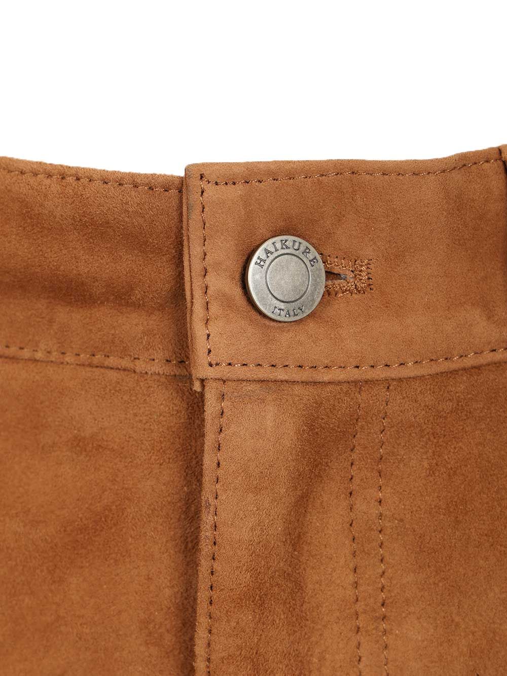 Haikure Brit Suede Shorts Trousers - Marrone | 379dfc1ba0c75b8492e80586df9afa3735cdeb4c