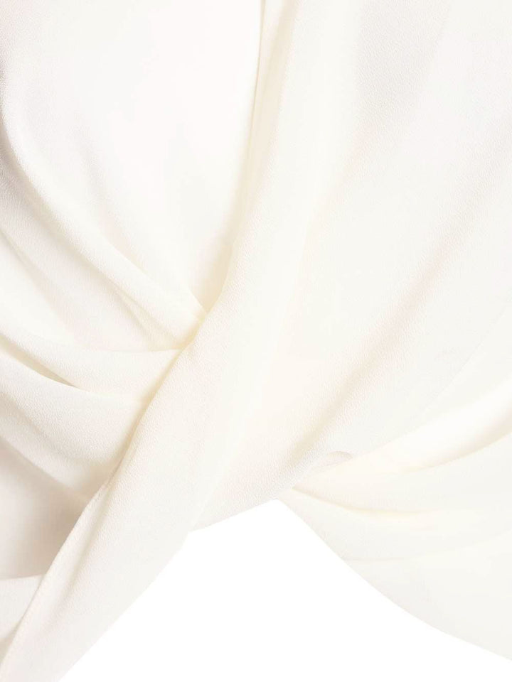 Mm6 Maison Margiela Long-Sleeved Top Top - Bianco | ef8c8bbee3022e336cae410e19ef79047aead597