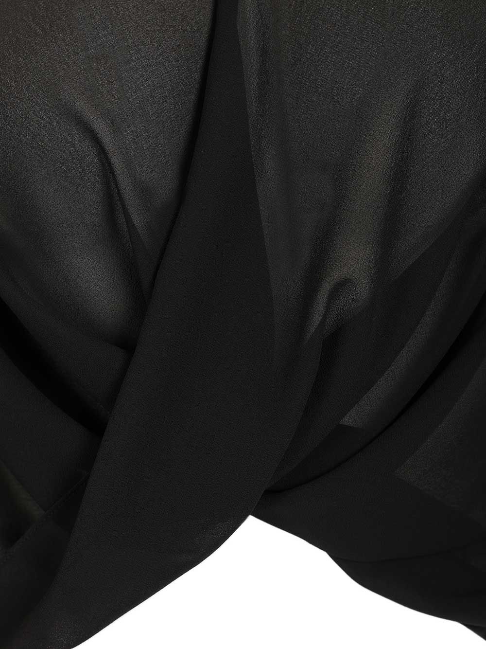 Mm6 Maison Margiela Long-Sleeved Top Top - Nero | 637e3c508f430183a31e273b55fa0bd3813ffb8b