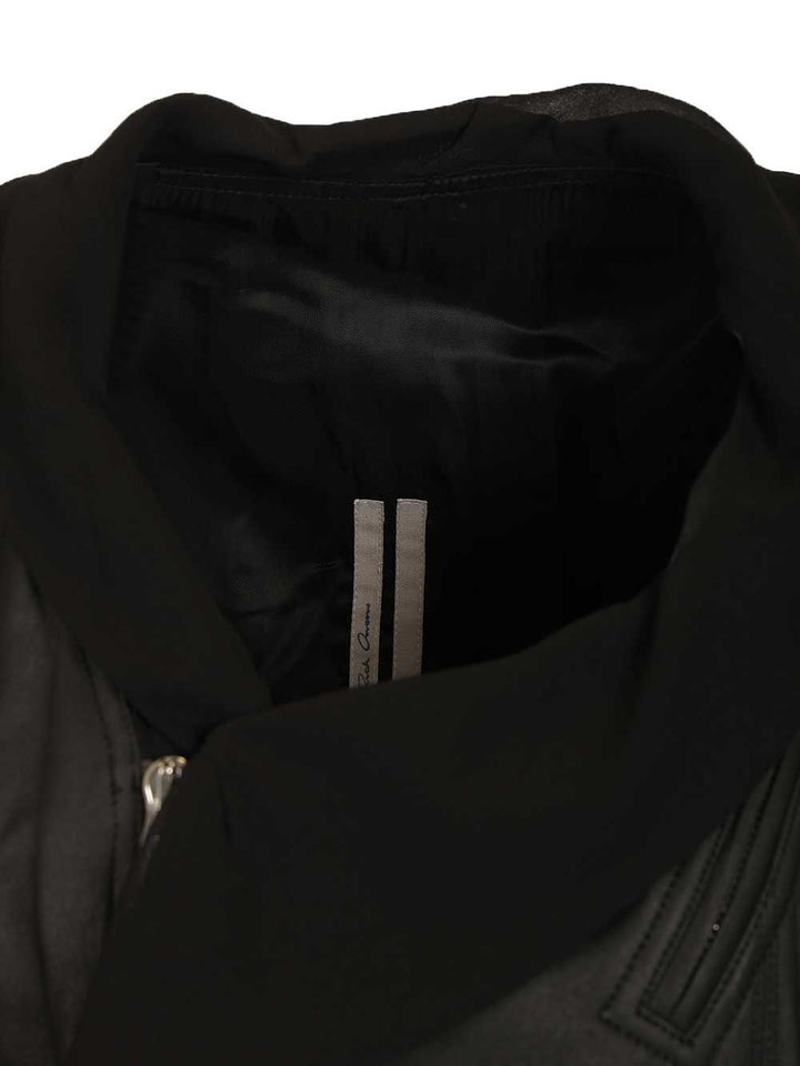 Rick Owens Scarf Biker Giacche - Nero | 9c7a585e2f30ed12a6834ce023d02e1d2e928b7d