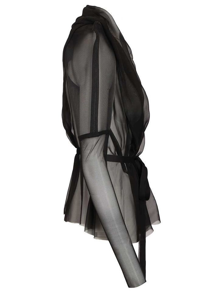 Rick Owens Metro Combo Jacket Giacche - Nero | 0e8d99a19ca0c1a1aaddfa45d7f807ac7ba944c2