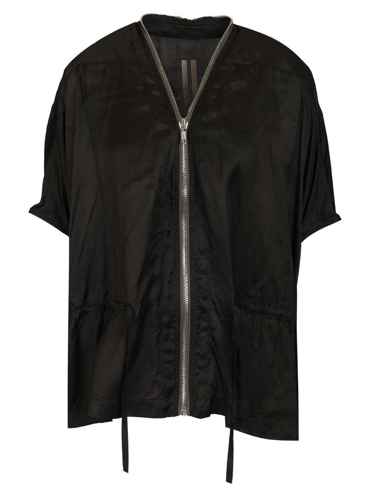 Rick Owens Sail Jacket Giacche - Nero | 576abd05da389624a361c02f881ae1e6b9792a64