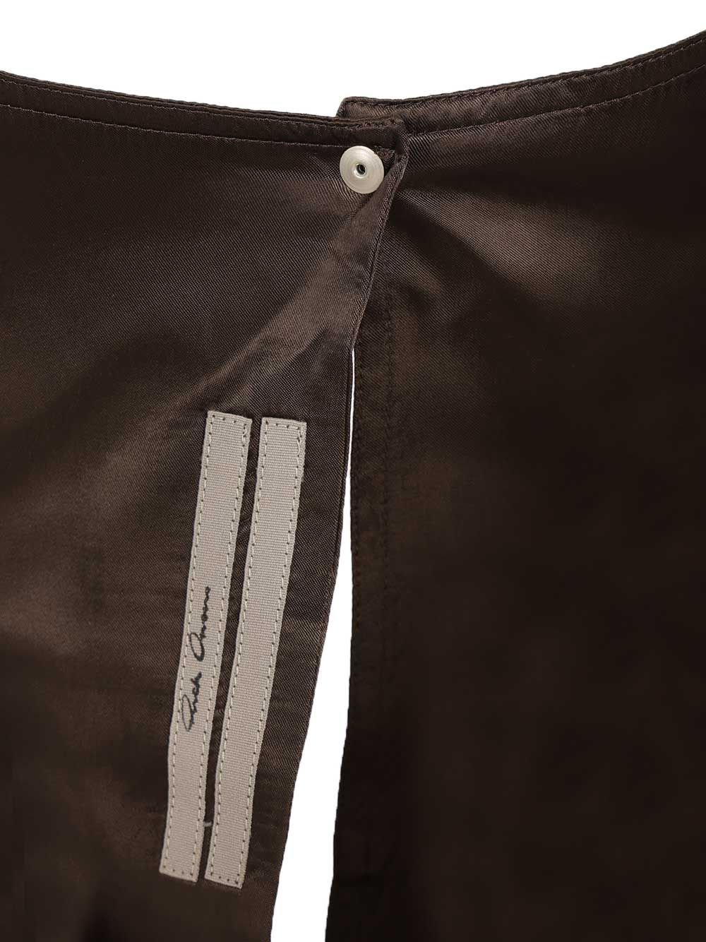 Rick Owens Long-Sleeved Jumpsuit Tute Intere - Marrone | 4b1ce51989c6776ea06ccc4b19ec13d87c448d27