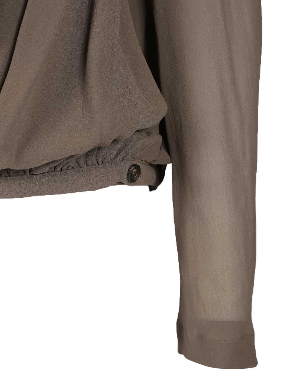 Rick Owens Maria Casual Jacket Giacche - Grey | 3699f3376aae7fdaa974b4a974c5685ec4ac2842
