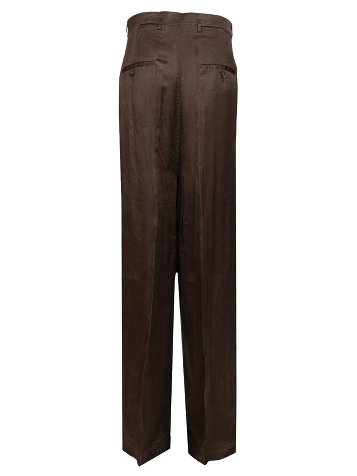 Rick Owens Tailored Firebanks Trousers - Marrone | 0e493237bdb86c1ff42f552a35b9eb01c2946c34
