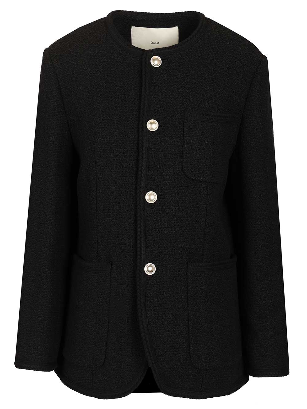 Dunst Tweed Jacket Giacche - Nero | 8a02ab289887c544f08c2669a170743dce953734