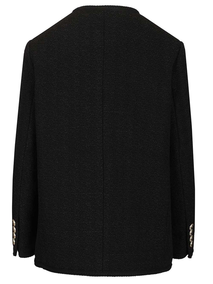 Dunst Tweed Jacket Giacche - Nero | a6be551f1d4ebf1f55f266b6a5bc8885f88d5d12