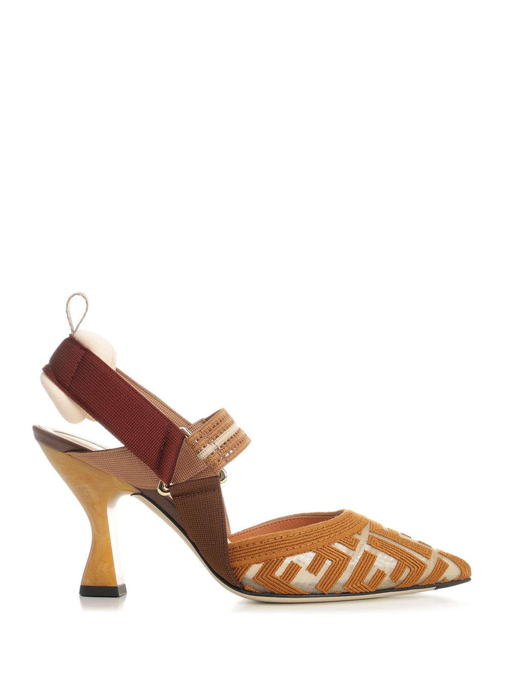 Fendi Colibrì Decollete - Beige | ac11554df92429ecfa17fada5fde41a20dce4a0a