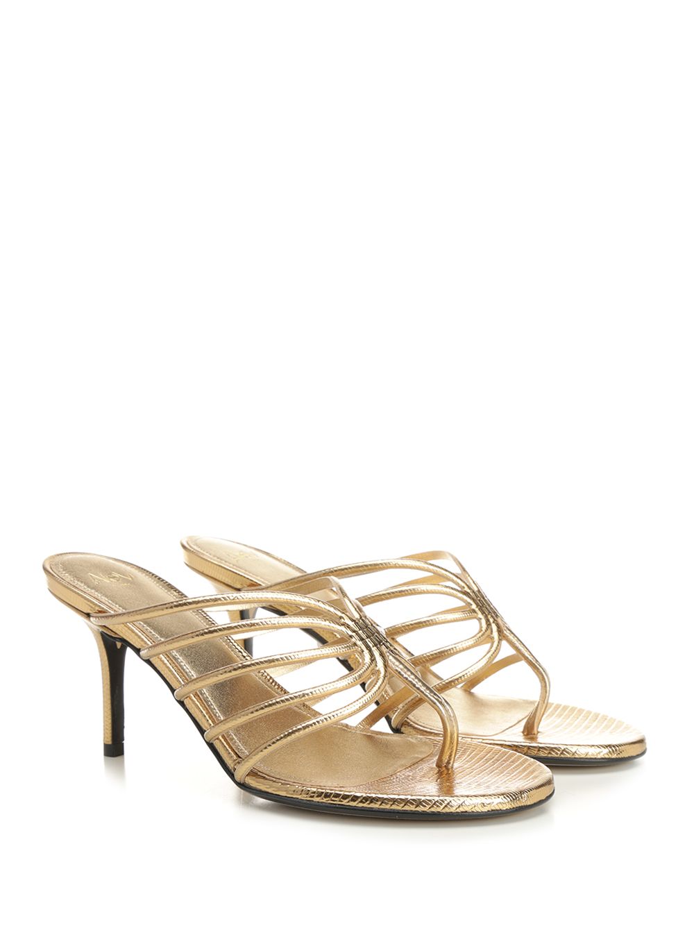 Alevi' Milano Lady 75 Mule Sandali - Oro | 5280fc6b2b06aa98d00f94208f5c0d332bc149cc