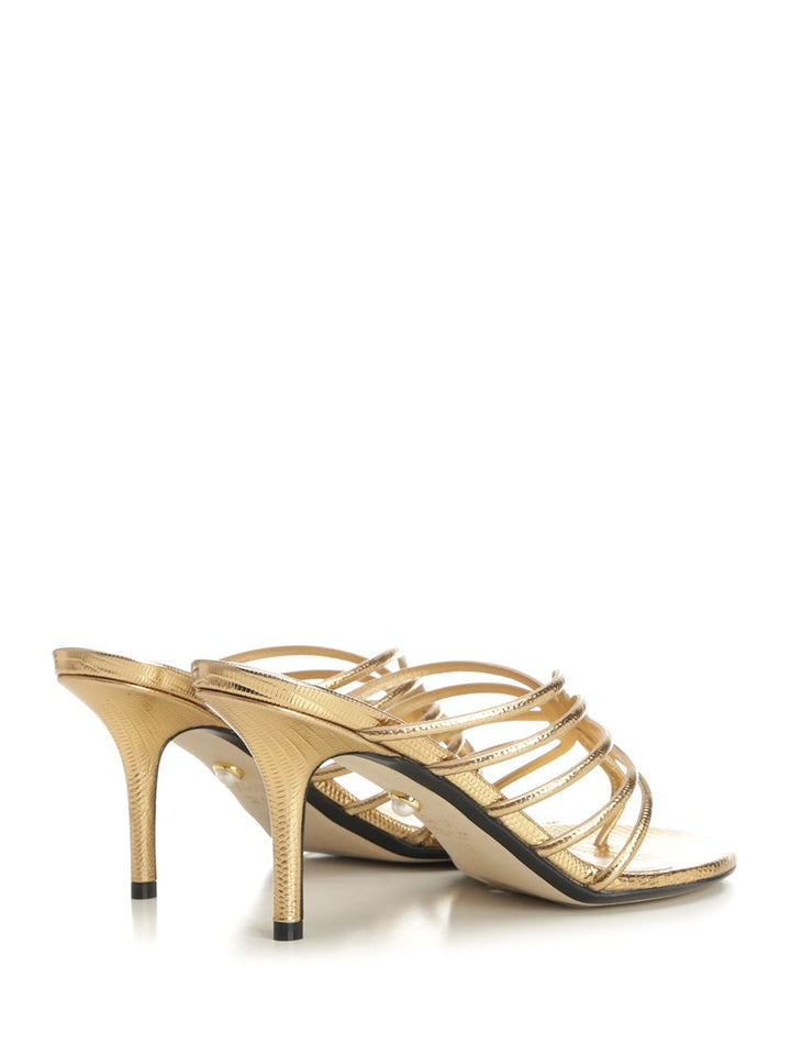 Alevi' Milano Lady 75 Mule Sandali - Oro | 0592da503d7e45d2747fa0dfafff7b0ef85d53b9