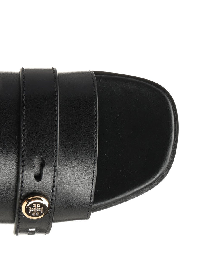 Tory Burch Romy Slider Sandal Sandali - Nero | c447f871653fc2b223ce253ab9ecd5c6aea2e1d1
