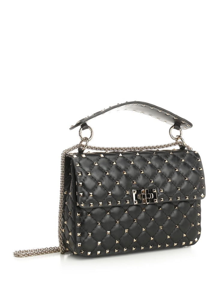 Valentino Garavani Rockstud Spike Shoulder Bags - Nero | 3d98d89111d71eff9f77b036be38b65149c591c0