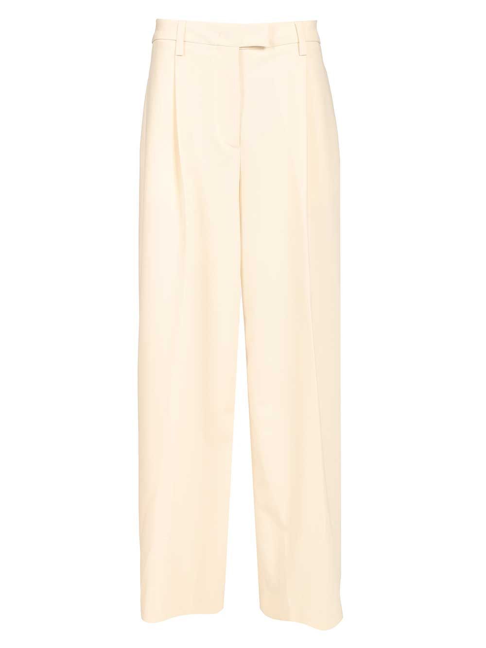 Thelatest Deva Trousers - Bianco | d546092b4a948834e72d23edd4e8474f4bc288c0