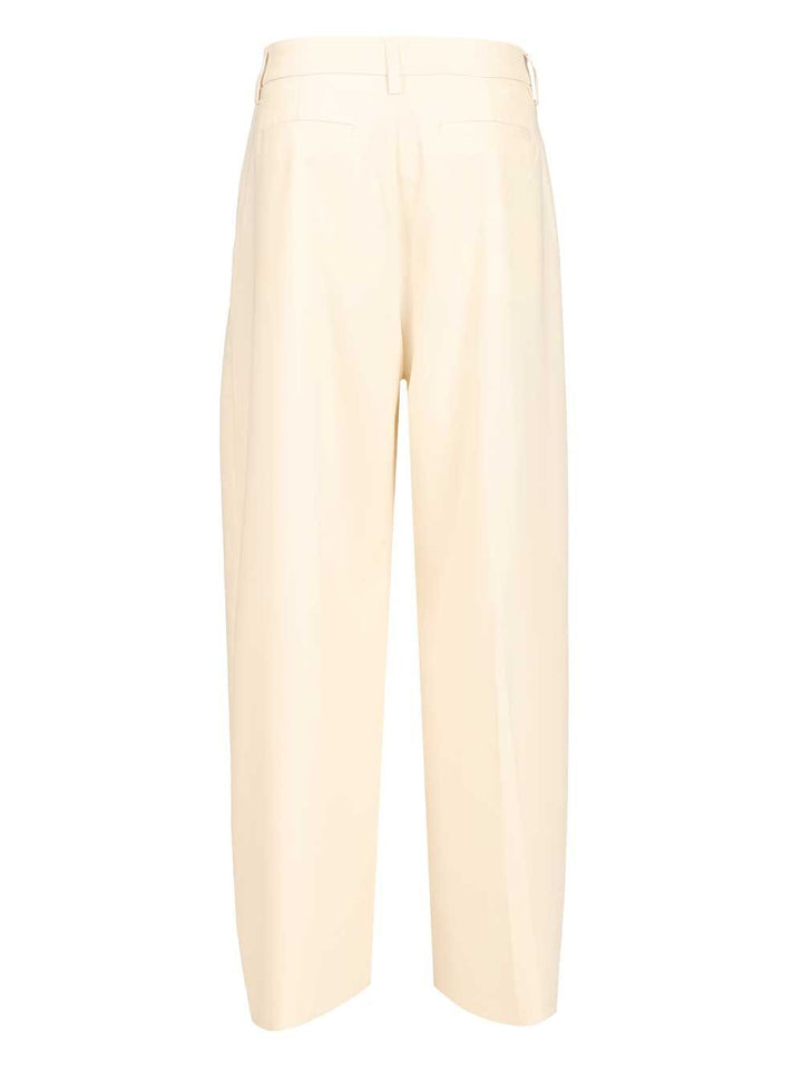 Thelatest Deva Trousers - Bianco | b259fa0881d316a8f0daeaf1f685c1586265a11f