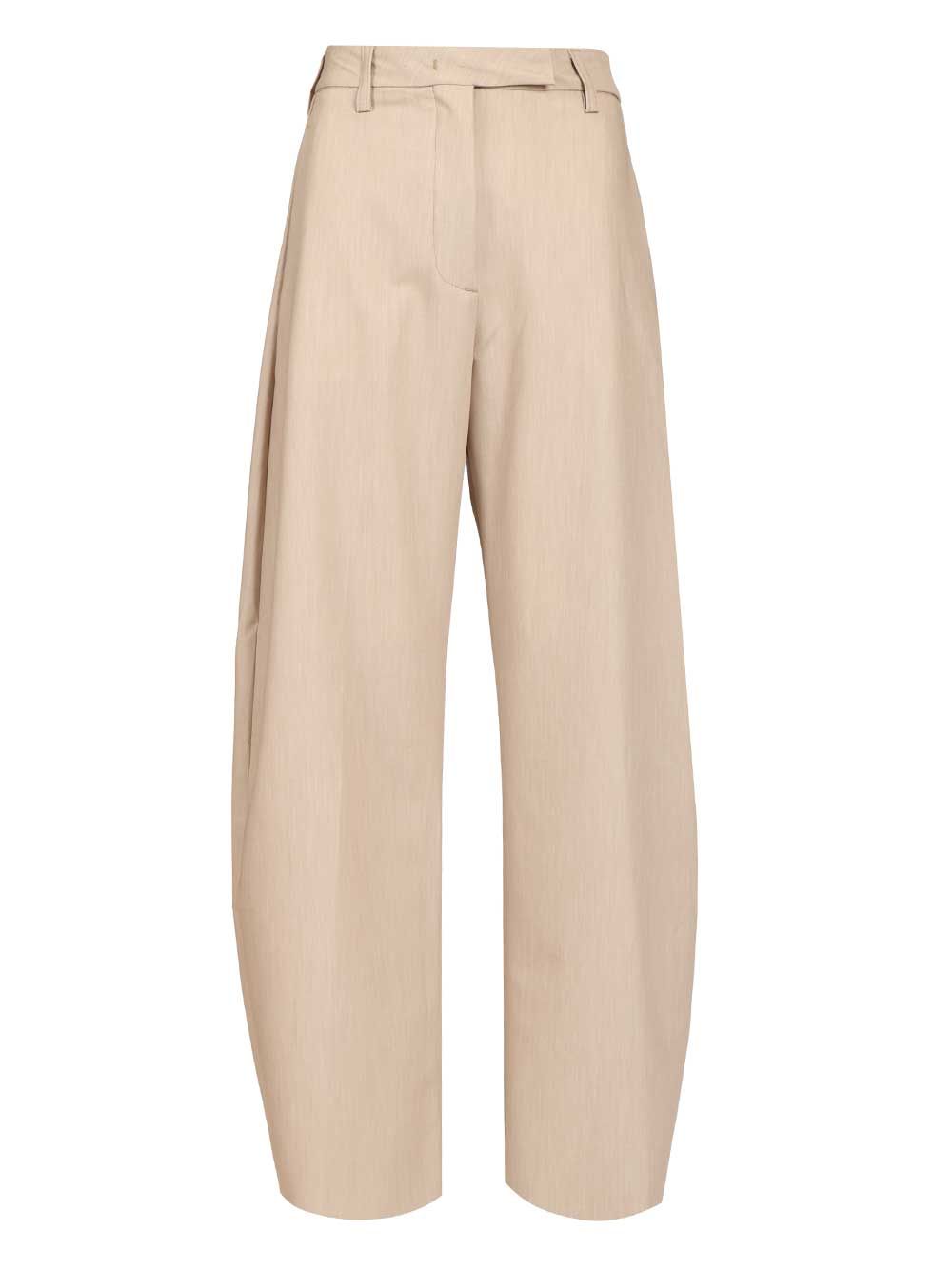 Thelatest Dina Trousers - Beige | a52b2414d1bd889f7bacf17cef8fa04bd6a73c3a