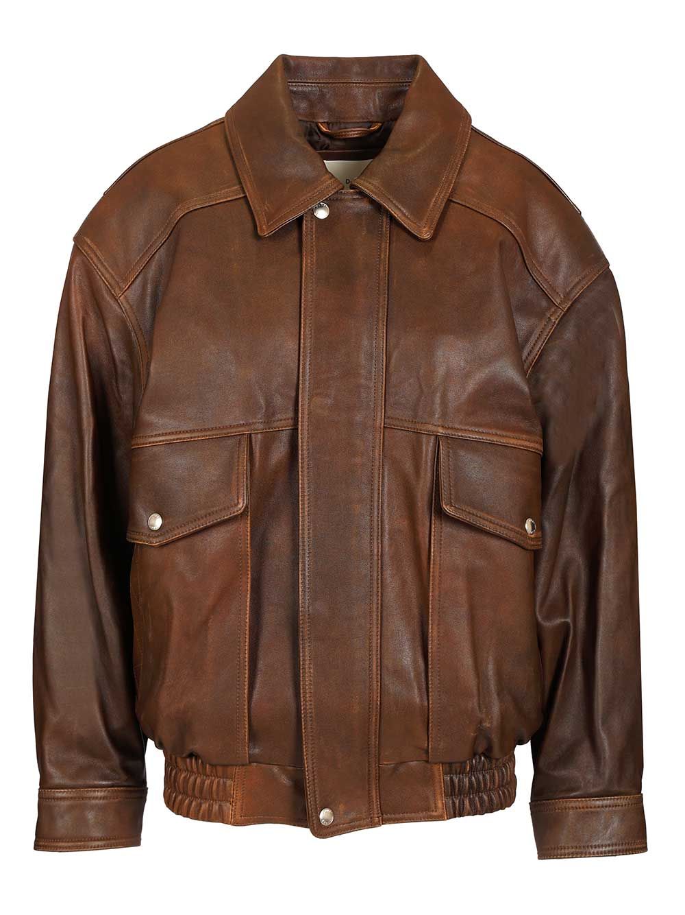 Dunst Oversized Bomber Jacket Giacche - Marrone | 00765b9c335ae540dee11f311103e8746b0c1257