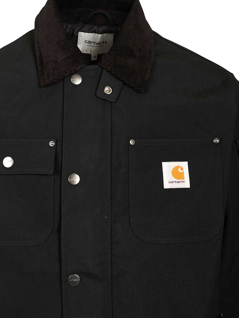 Carhartt Wip Clapton Giacche - Nero | f4406d53f15db23d5317c4428dc28fc90842b98c