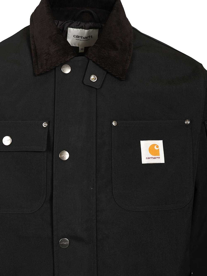 Carhartt Wip Clapton Giacche - Nero | f4406d53f15db23d5317c4428dc28fc90842b98c