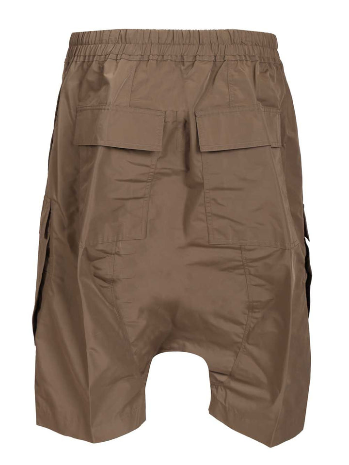 Rick Owens Cargo Shorts Pods Trousers - Marrone | 104e1bb89d0c6fe36cdcb0d4bac1edc6c3953586