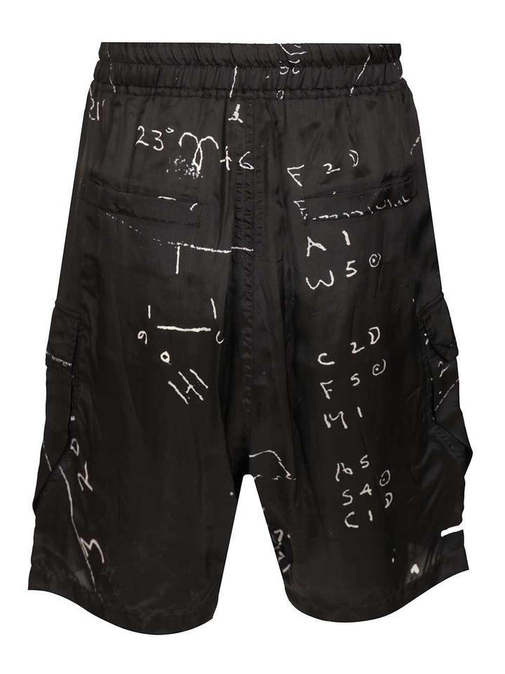 Rick Owens Cargobela Shorts Trousers - Nero | 0b2e43d63cf188044fa2789404919d30e9e362ec