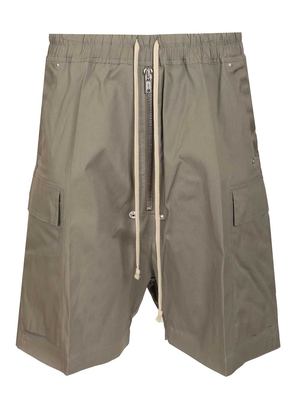 Rick Owens Cargobela Shorts Trousers - Verde | e6bfa0092e42d20b67a611dfb02d620debe95b97