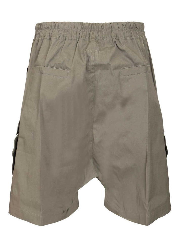 Rick Owens Cargobela Shorts Trousers - Verde | 2773036318db2e74df42046b4d31c4b66c83f99b