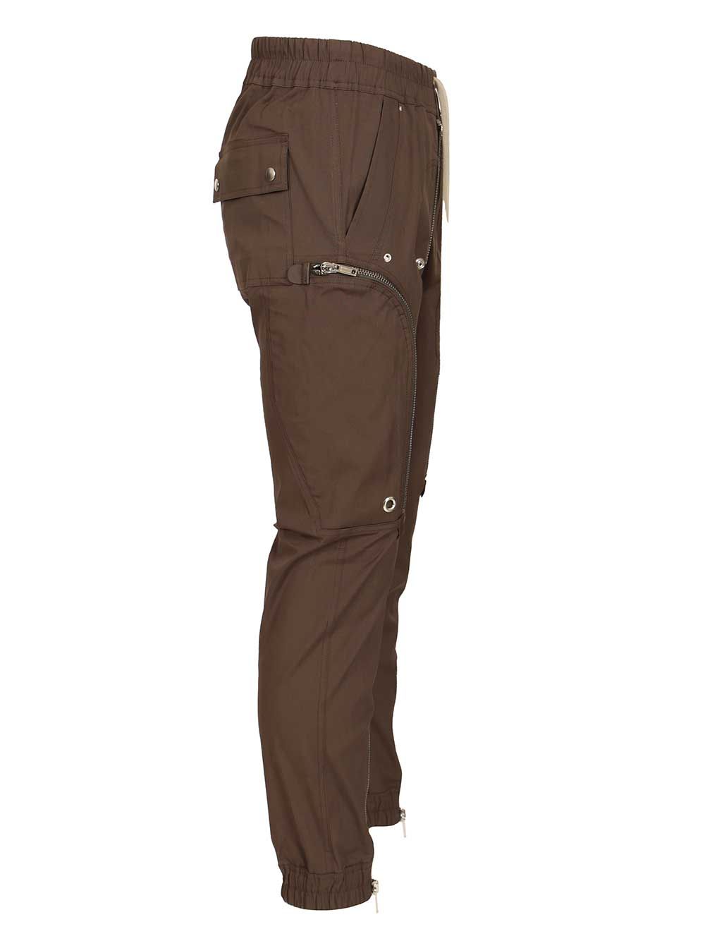 Rick Owens Bauhaus Cargo Trousers - Marrone | 2ba13777c9102452e076e07afbde351e548bf8cd