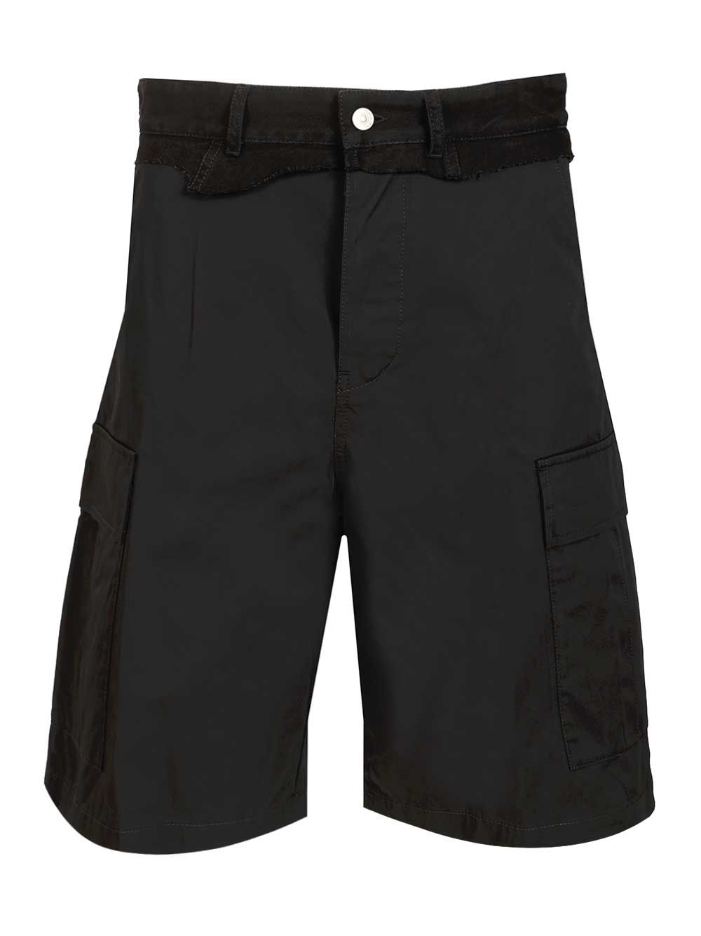 Mm6 Maison Margiela Shorts Trousers - Nero | b5888c7c03a8208ab6c97d46a6dd24dc28c0e778