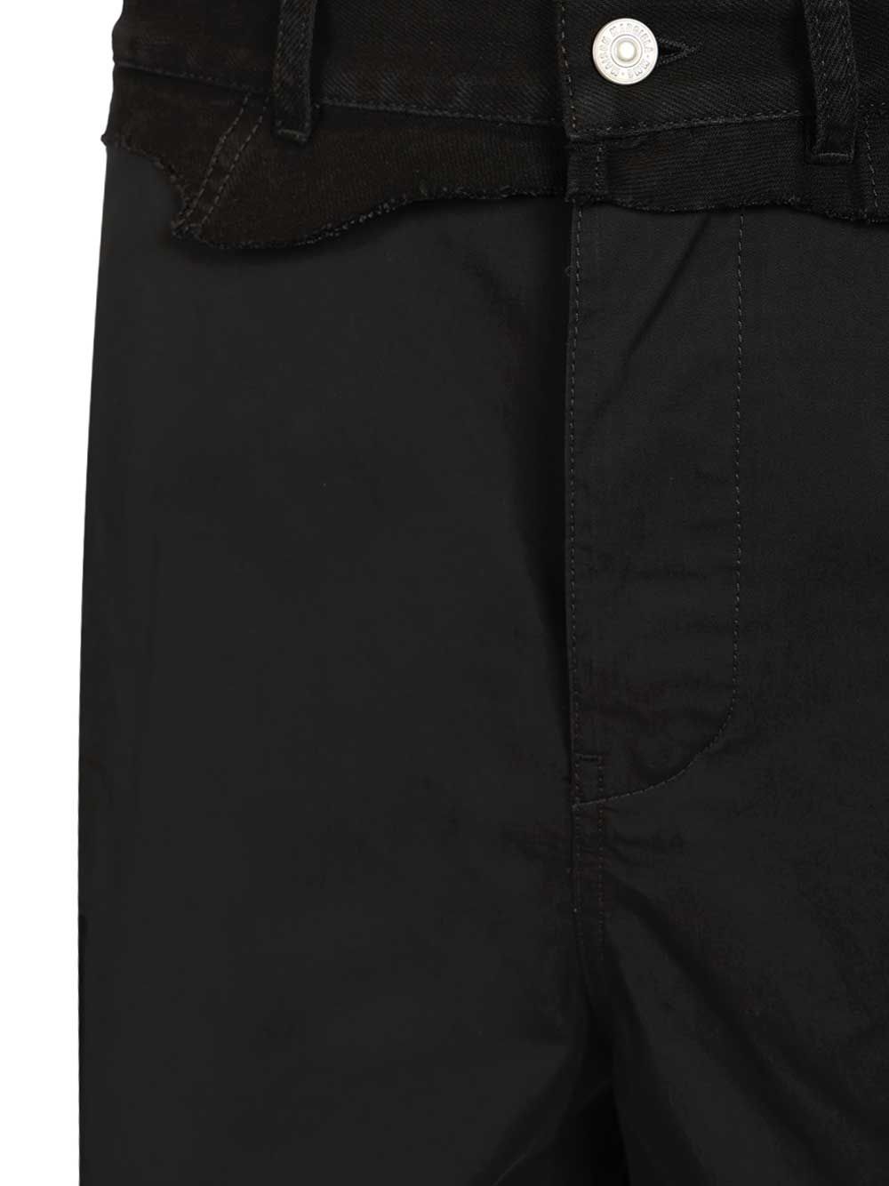 Mm6 Maison Margiela Shorts Trousers - Nero | b454854074b96489514b02e9209c8e769352c586
