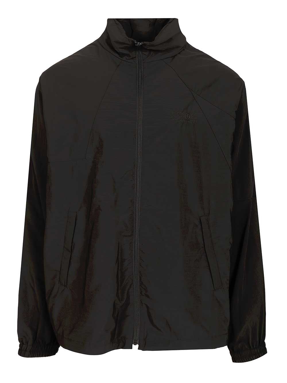 Mm6 Maison Margiela Sportsjacket Giacche - Nero | d2bdef704a40f12d6ce89650fd185e001515bbc3