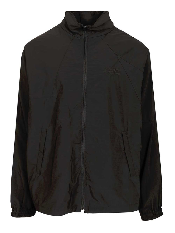 Mm6 Maison Margiela Sportsjacket Giacche - Nero | d2bdef704a40f12d6ce89650fd185e001515bbc3