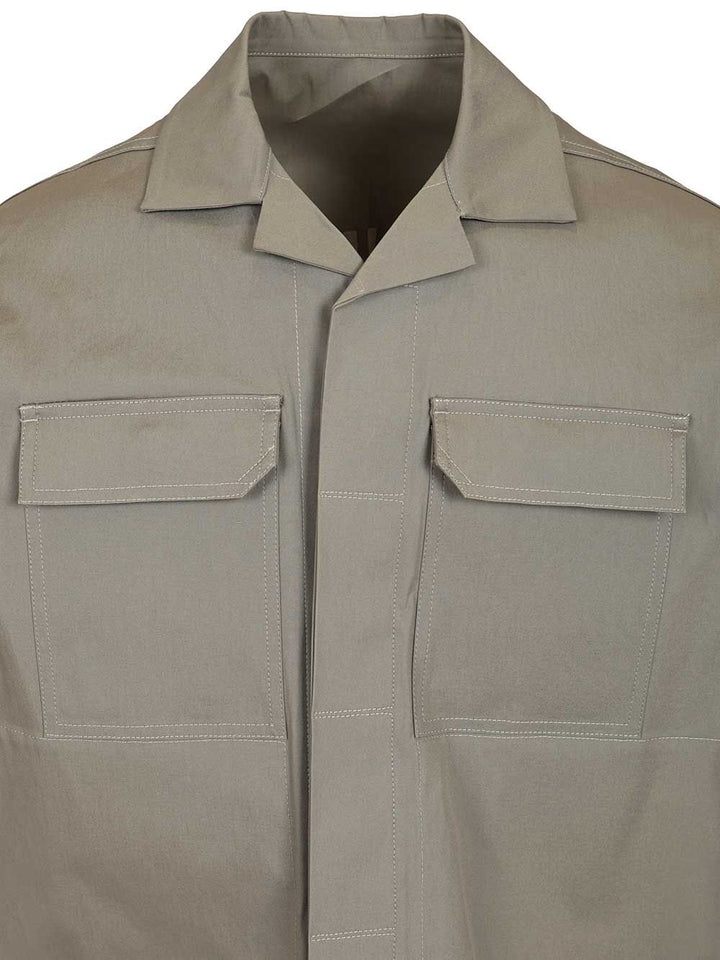 Rick Owens Magnum Tommy Shirt Shirts - Verde | 7bef75e605e6138564d23d3a0e56a582ce25342c