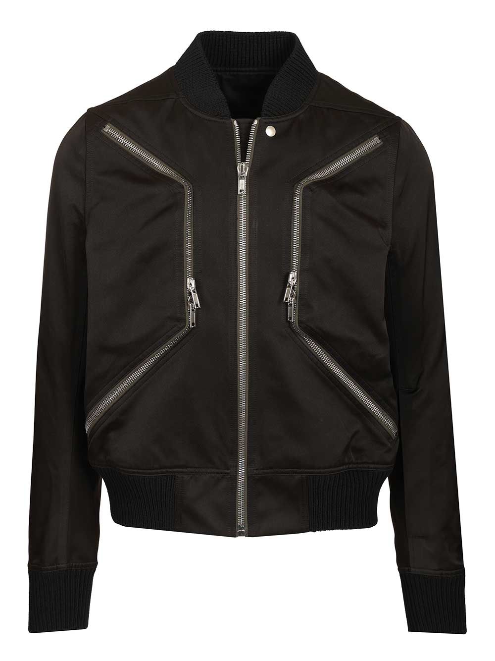 Rick Owens Heizer Flight Nylon Jacket Giacche - Nero | 6e318b3045bb29384fd8008872078864a3cf2aa9