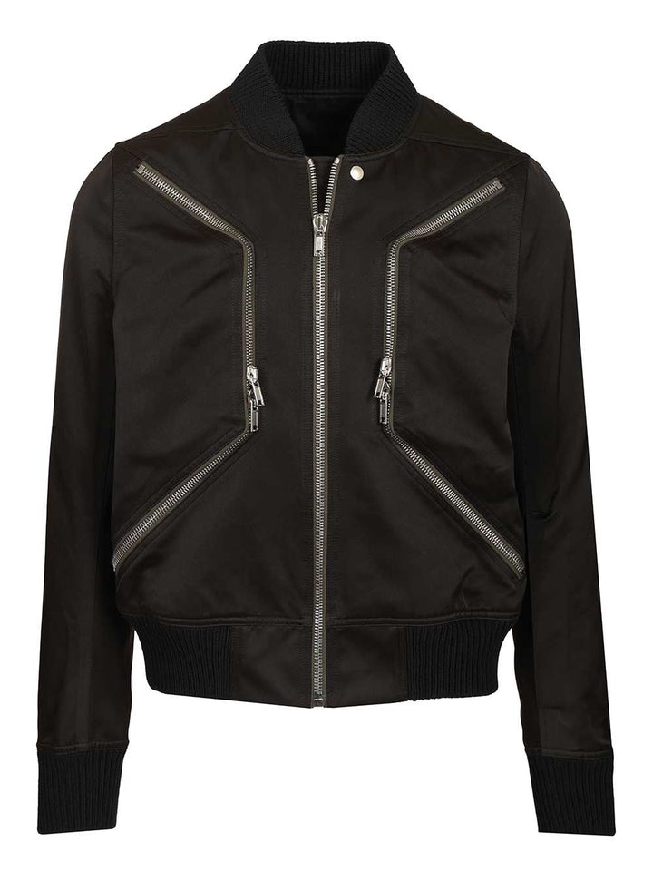 Rick Owens Heizer Flight Nylon Jacket Giacche - Nero | 6e318b3045bb29384fd8008872078864a3cf2aa9