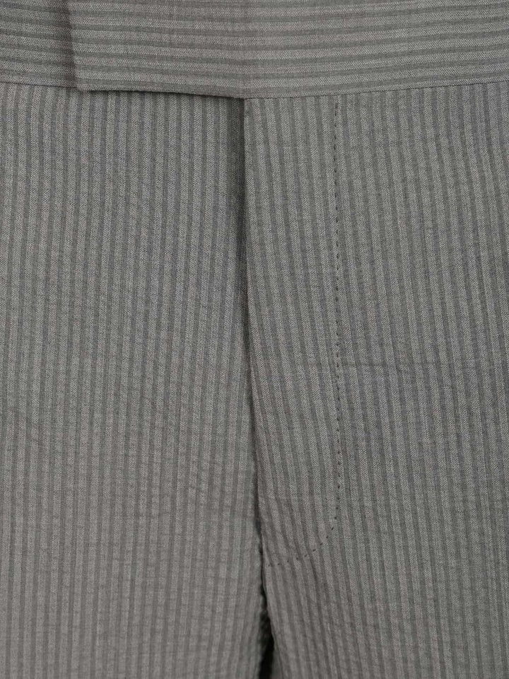 Thom Browne Seersucker Shorts Giacche - Grey | cb2f90de8fbc2f457d4effa3df5fd93af4c20d41