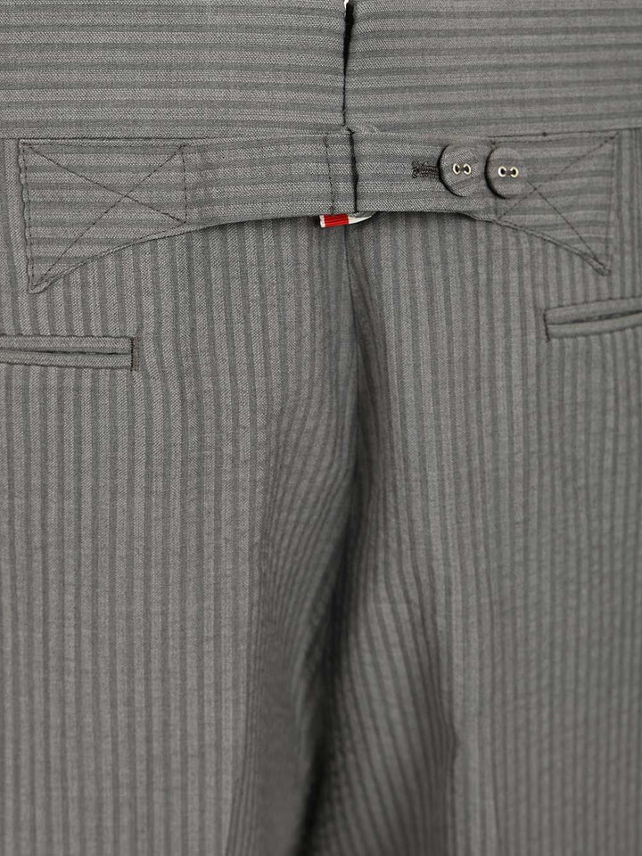 Thom Browne Seersucker Shorts Giacche - Grey | 1d433bca6a61e85bbec03867de7e0d351f723c2c