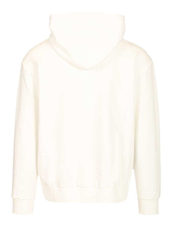 Mm6 Maison Margiela Spray Print Sweatshirt Sweatshirts - Bianco | af4b799b248642765f5a223d7ac0f028e1dac9cc