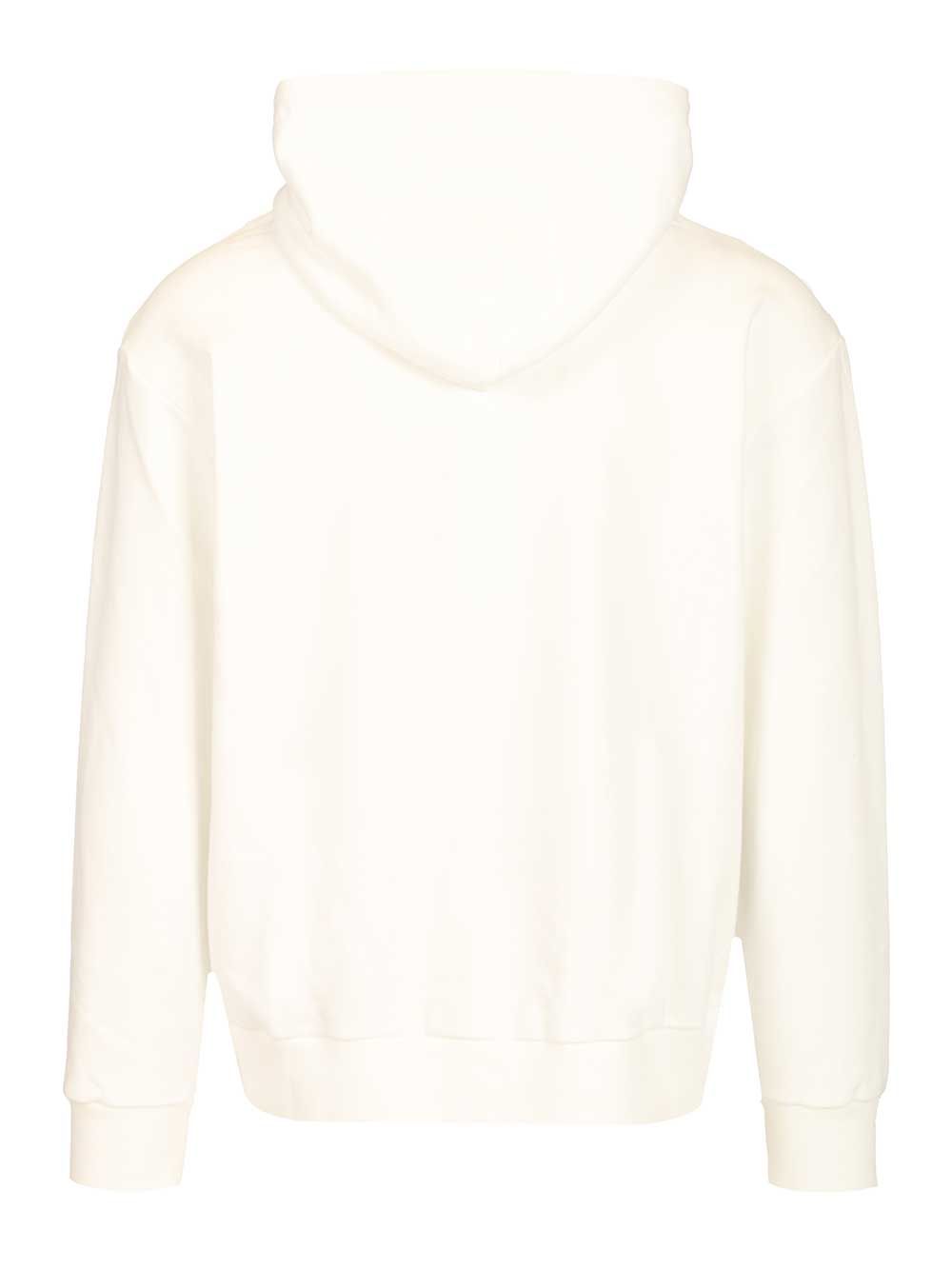 Mm6 Maison Margiela Spray Print Sweatshirt Sweatshirts - Bianco | af4b799b248642765f5a223d7ac0f028e1dac9cc