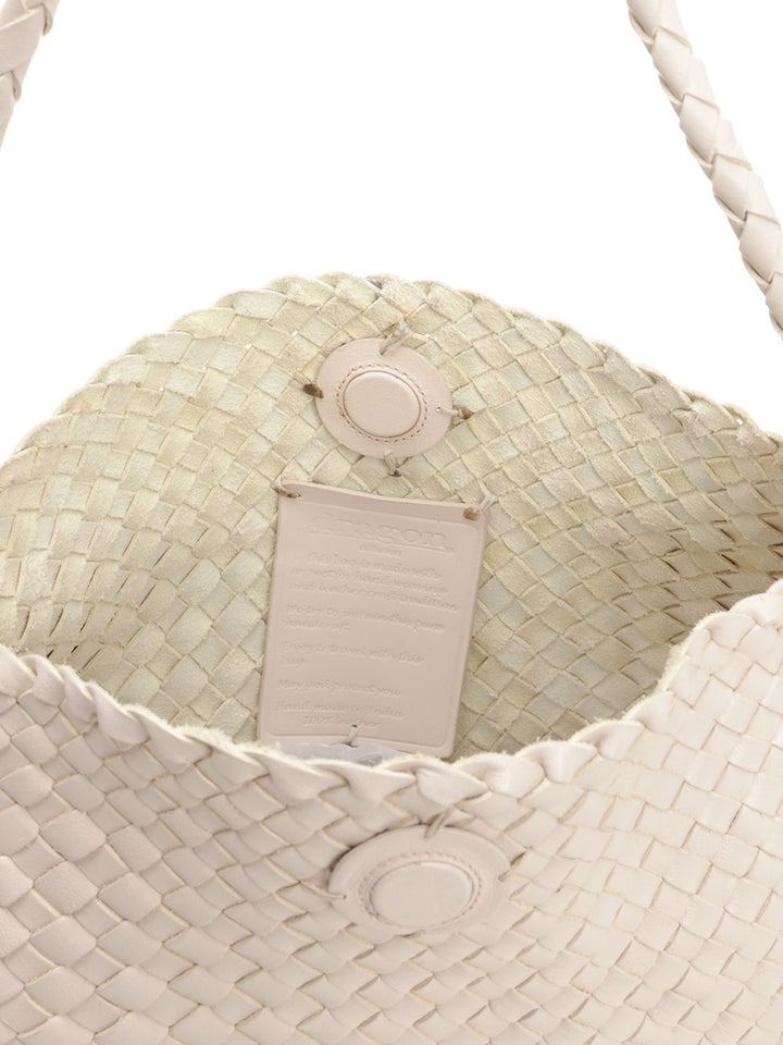 Dragon Diffusion Santa Maria Shoulder Bags - Bianco | 350fd99e0f948595068818a668ca7c06b904d856