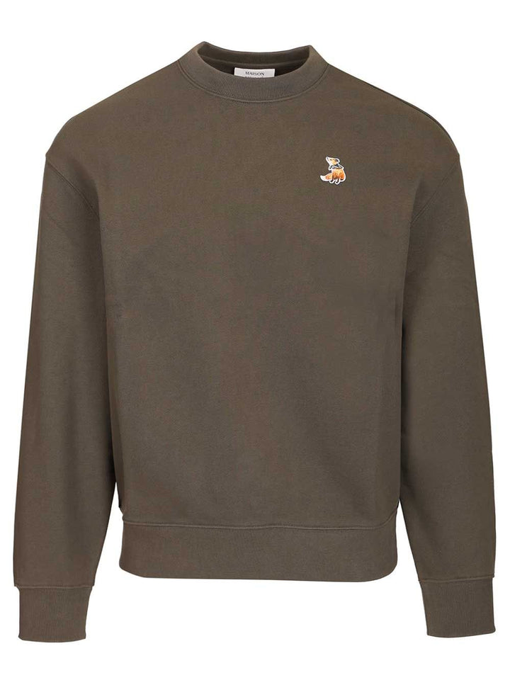 Maison KitsunÉ Dreaming Fox Sweatshirts - Marrone | b4e8add457efce6b9e9160beaec9b994e551bdca