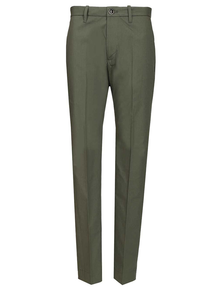 Nine In The Morning Straight Trousers - Verde | f9eab0b0cba4d3aad26f229e39f9502a79283e1f