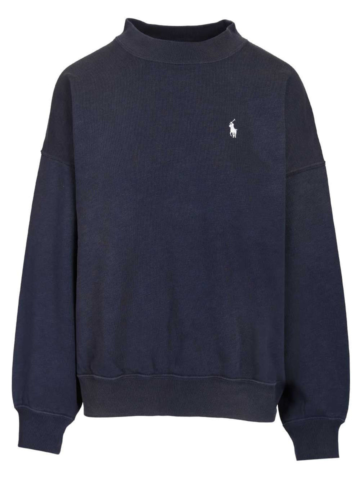 Polo Ralph Lauren Oversized Sweatshirt Sweatshirts - Blu | d9bce0bd575513fcab51ad25e822ed50c5a2c15e